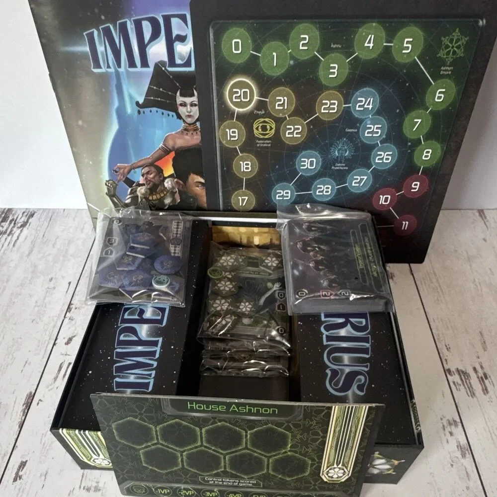 Kolossal Games Imperius Sci-Fi Board Game 2-4P Ages 14+ 2018